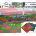 Gym Rubbr Tiles Outdoor Safety Sports Rubber Flooring Tile, Playground Rubber Tiles, Recycle  Rubber  Tile